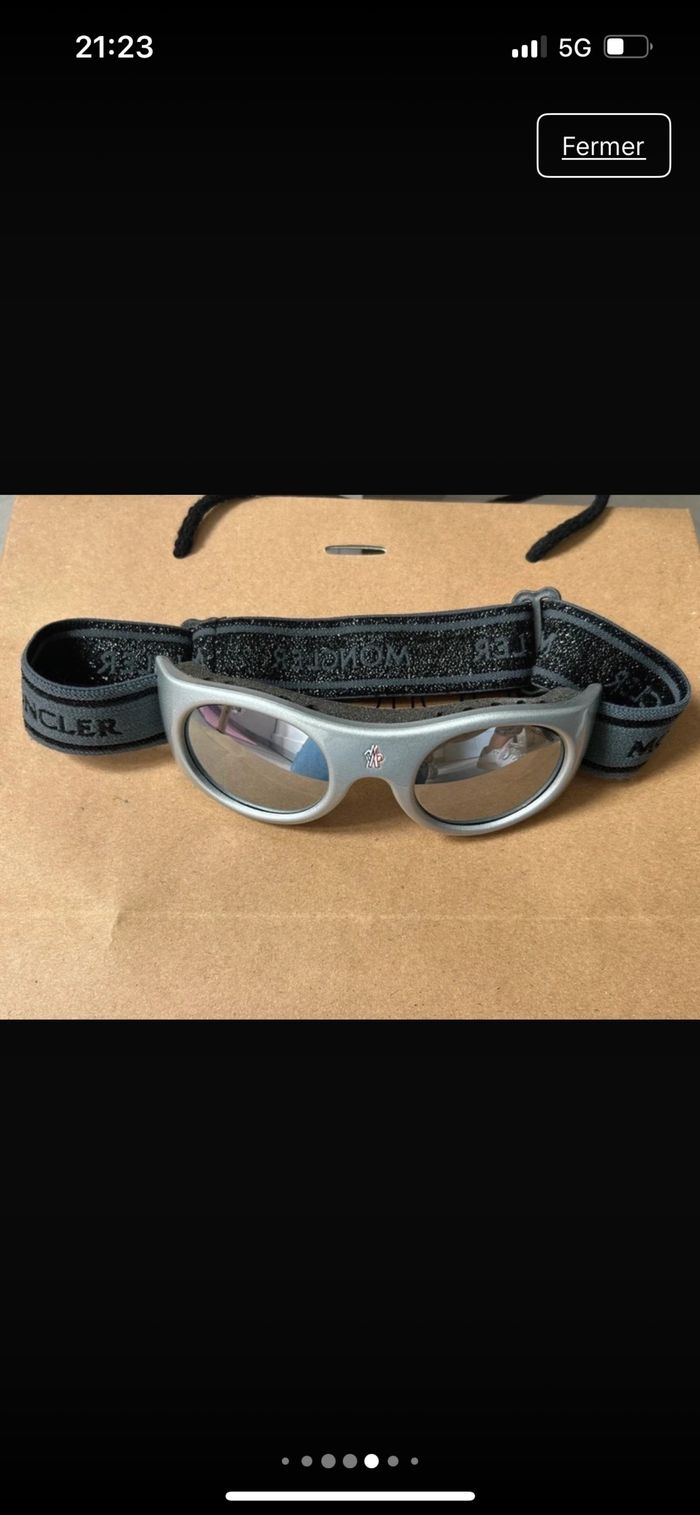 Lunettes de ski moncler - photo numéro 6