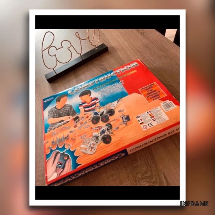Jeux de construction 🥰 métallique avec sa boîte - photo numéro 3