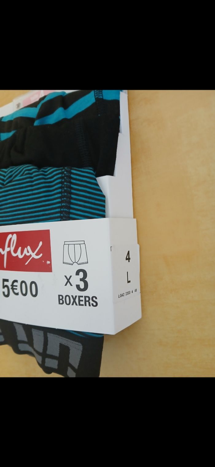 Lot de 3 boxers homme taille L - photo numéro 2