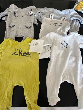 Lots de vêtements bébé garçons 3 mois
