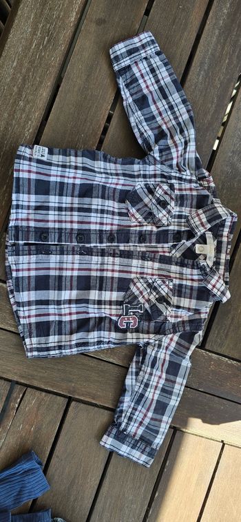 Chemise lulu castagnette 12 mois