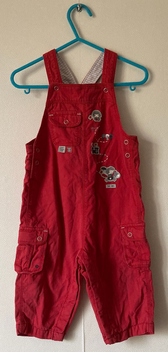salopette "mon petit roi" taille 12 mois - photo numéro 1