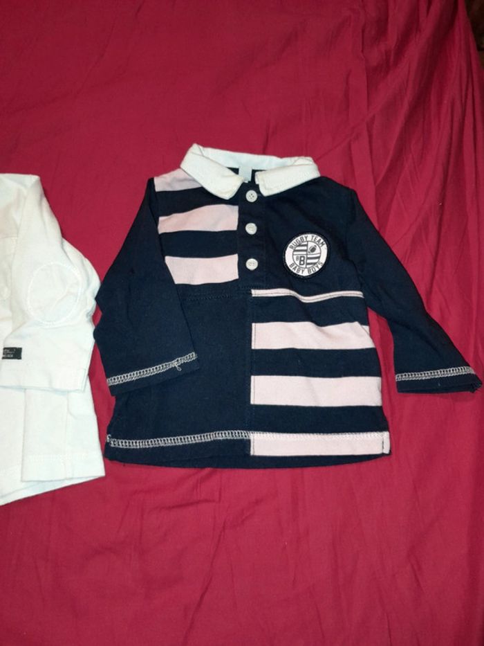 Lot de 2 tee-shirt et 1 body taille 3 mois - photo numéro 3