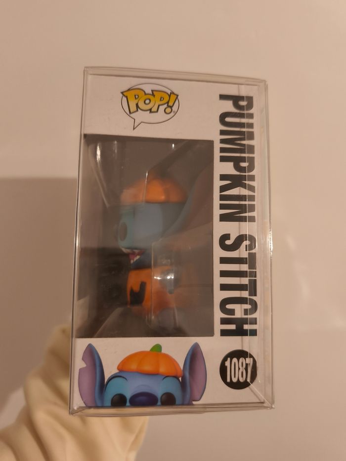 Funko pop figurine Disney Stitch pumpkin 1087 - photo numéro 2