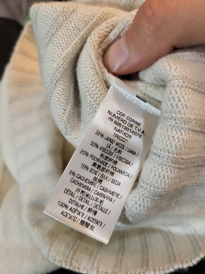 Pull Femme Cop Copine Taille M - photo numéro 3