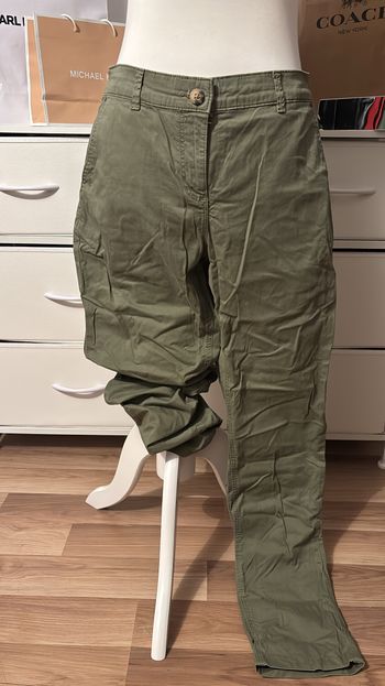 Pantalon droit kaki Promod T40