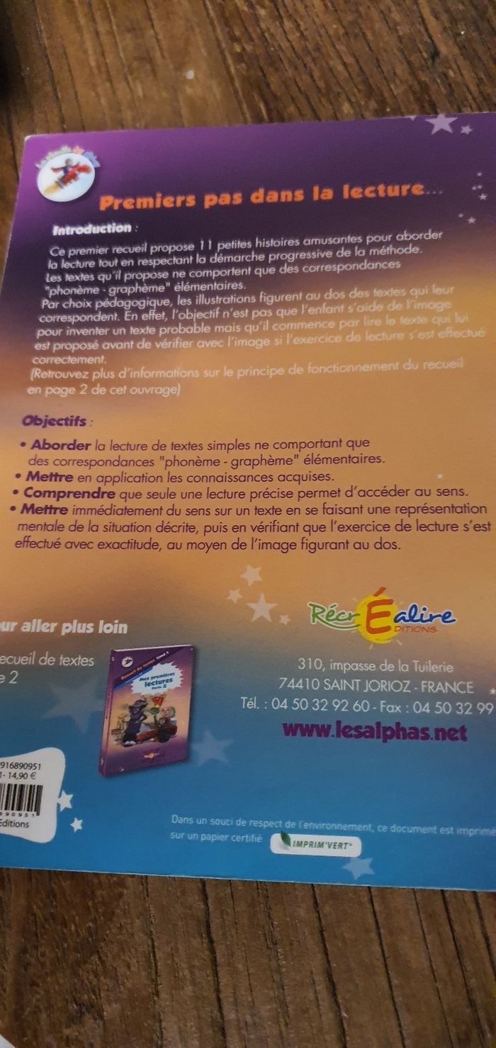 Livres LES ALPHAS , lecture 4 à 8 ans - photo numéro 4