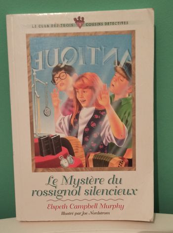 🌞 Livre Le mystère du rossignol silencieux d'Elspeth Campbell Murphy 🌞