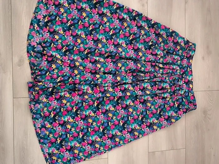 Jupe culotte légère vintage taille 40 - photo numéro 6