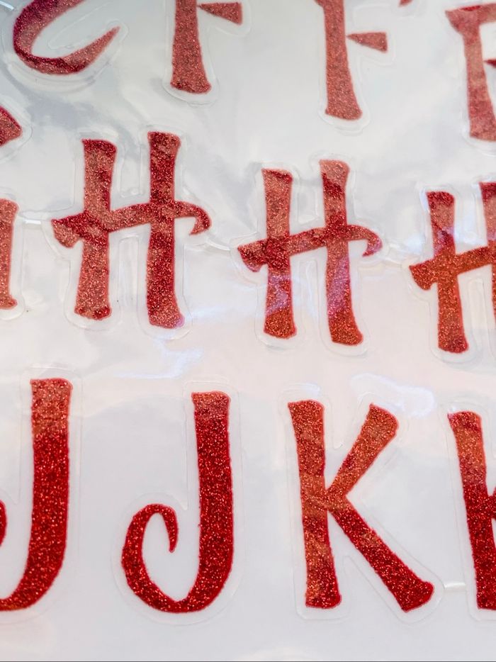 Lot 3 blisters autocollants alphabets Sticko - photo numéro 10