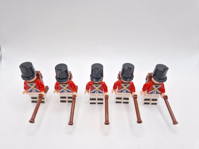 Figurines type lego 5 soldats Napoléoniens - photo numéro 7