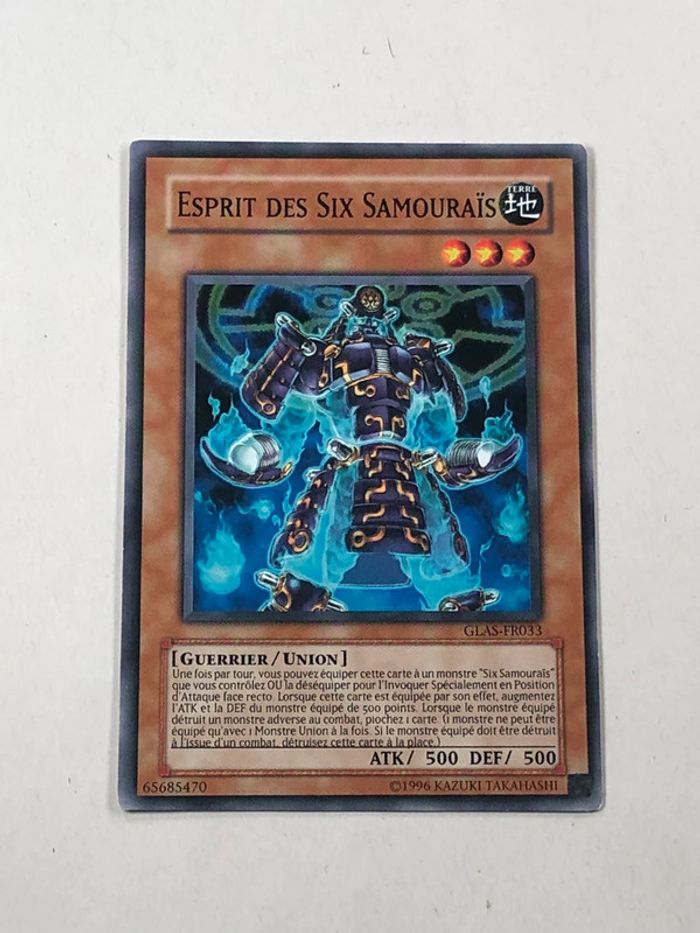 Esprit des six samuraï edition 1 yugioh