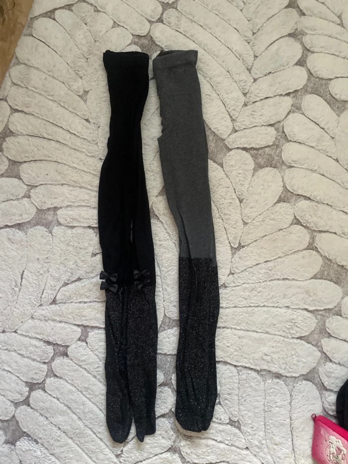 Lot collants effet chaussettes Calzedonia fille Achat occasion