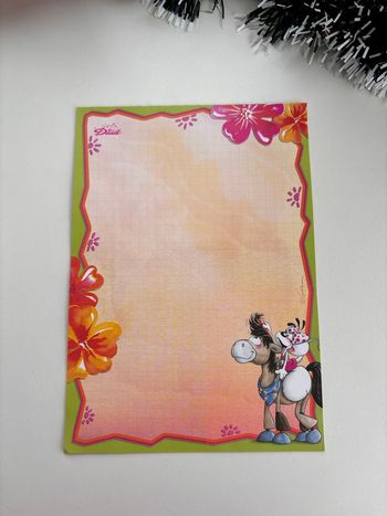 Fin de bloc diddl A5 - diddlina galupy - ancienne collection - vintage