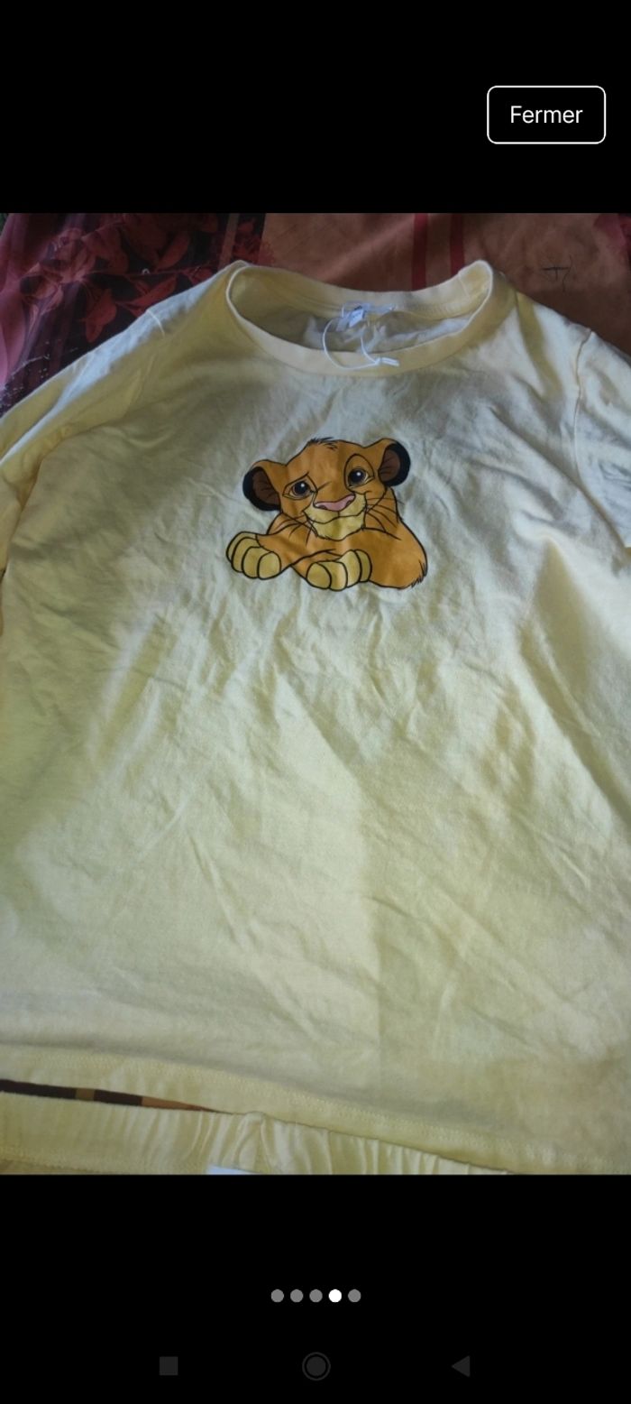 Très beau pyjama le Roi lion e75 - photo numéro 5