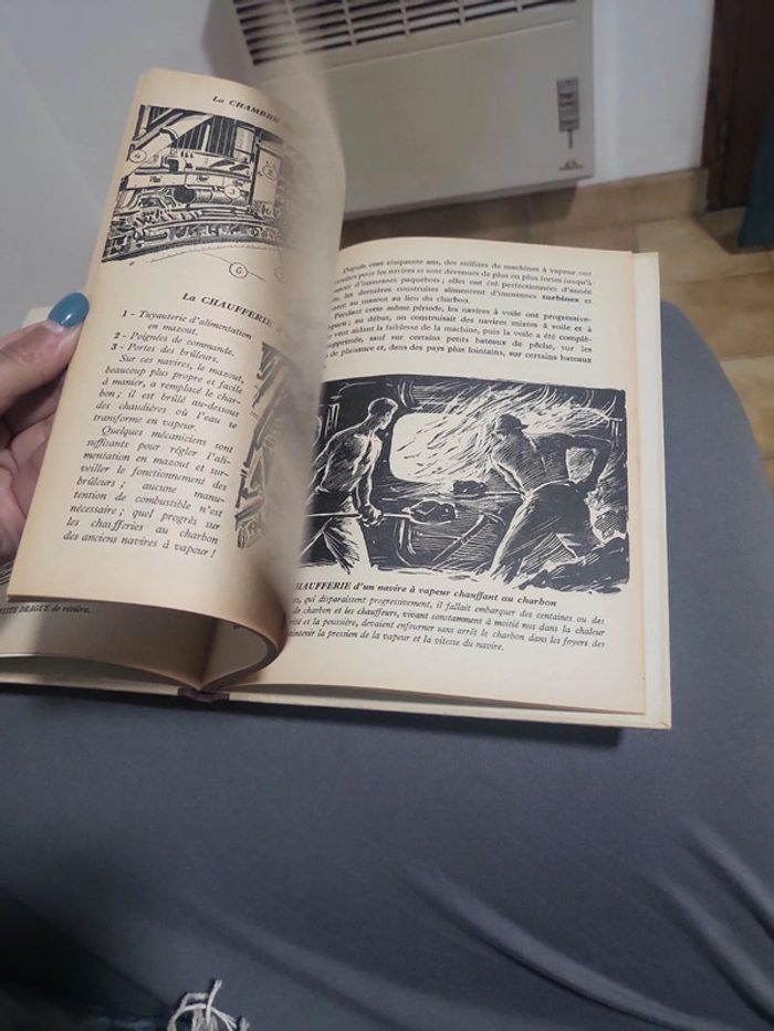 Livre ancien dominique prend le bateau librairie chaix - photo numéro 10
