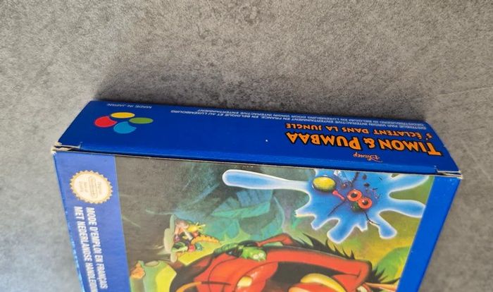 Jeu Super Nintendo Timon & Pumbaa s'éclatent dans la jungle - Pal Fra Fah très Bon état - Complet - photo numéro 4