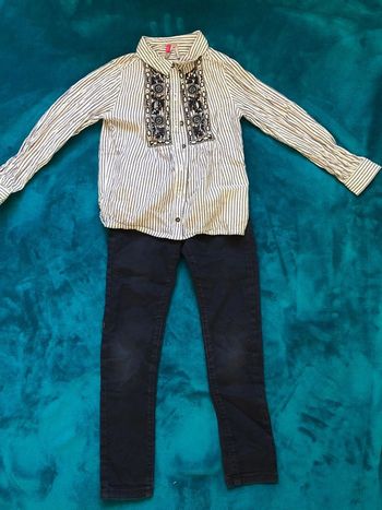 Ensemble jeans et tunique 6 ans