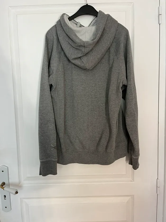 Sweat à capuche gris - photo numéro 2