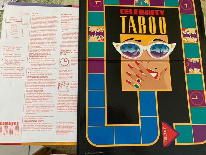 Jeu taboo célébrités - photo numéro 3