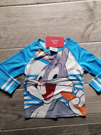 Tee shirt bugs bunny 3 ans