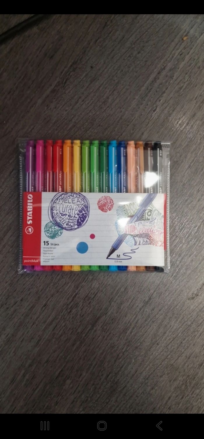 Feutres stabilo
