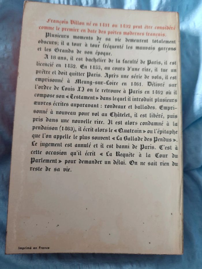 Poésies complètes - François Villon - photo numéro 2