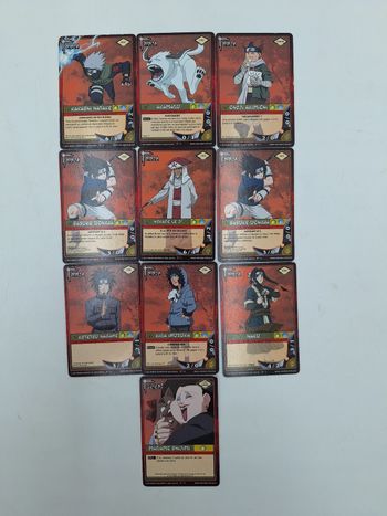 Lot 75 : 10 x Naruto FR Vintage 2002
