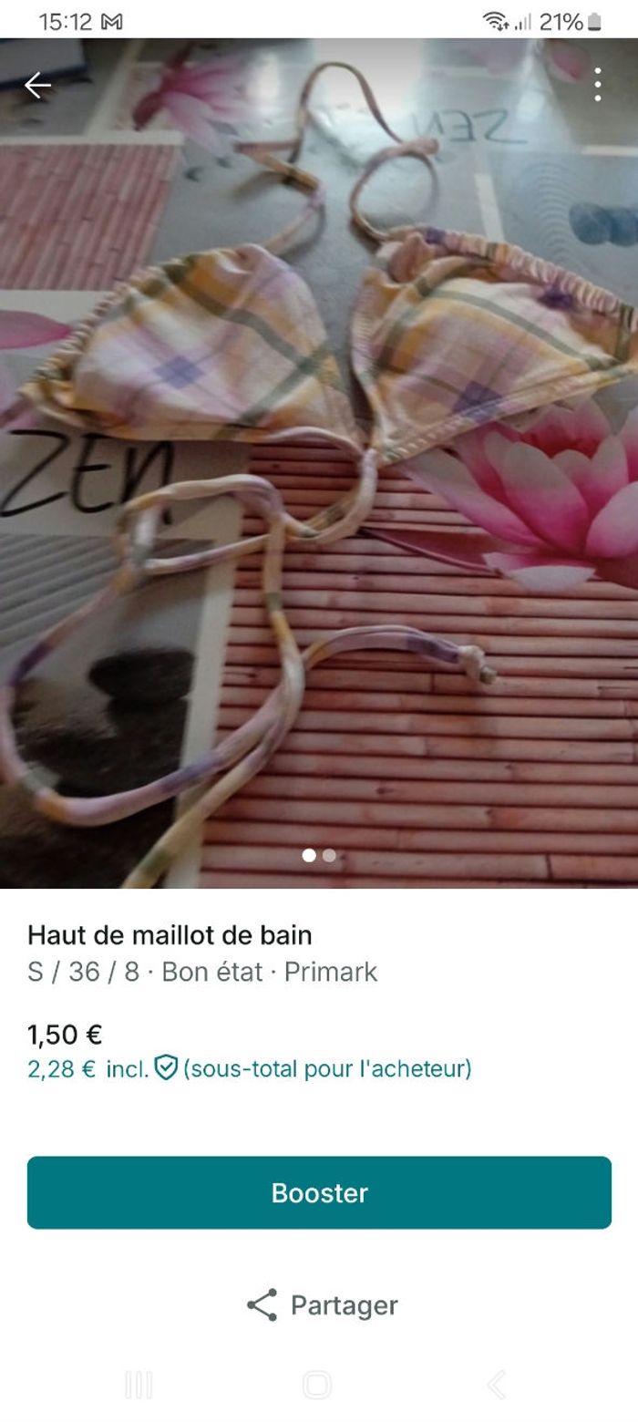 Haut de maillot de bain