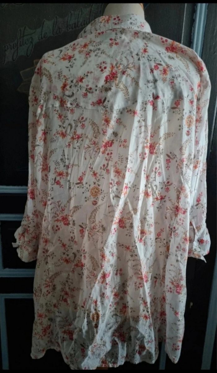 Chemise légère et transparente style japonaise 54-56 - photo numéro 5