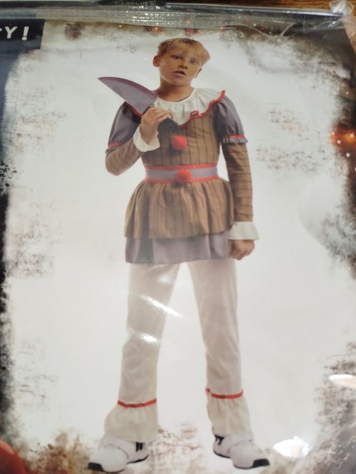 Déguisement clown garçon 6-8 ans - photo numéro 3