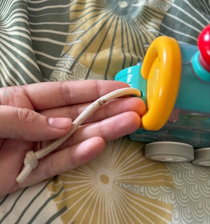 Jouet 1 er âge « ma locomotive a tirée » - photo numéro 2