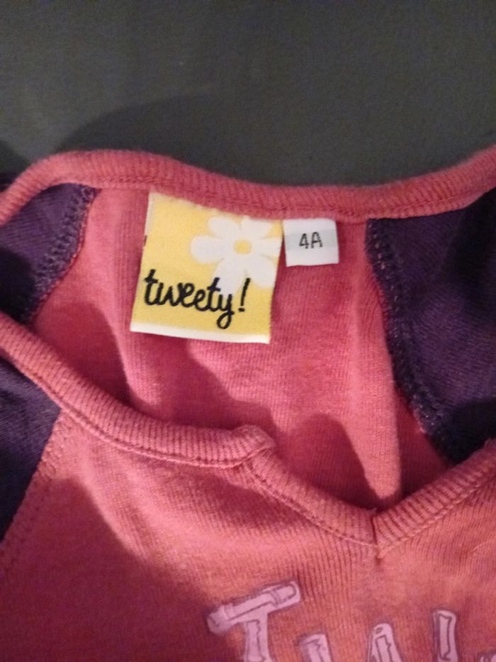 T-shirt tweety 4 ans - photo numéro 5