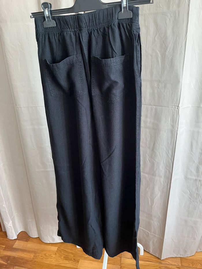 Pantalon coton et lin H&M taille XS - photo numéro 2