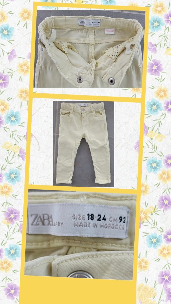 Pantalon Zara bébé fille en 18-24 mois 92 cm