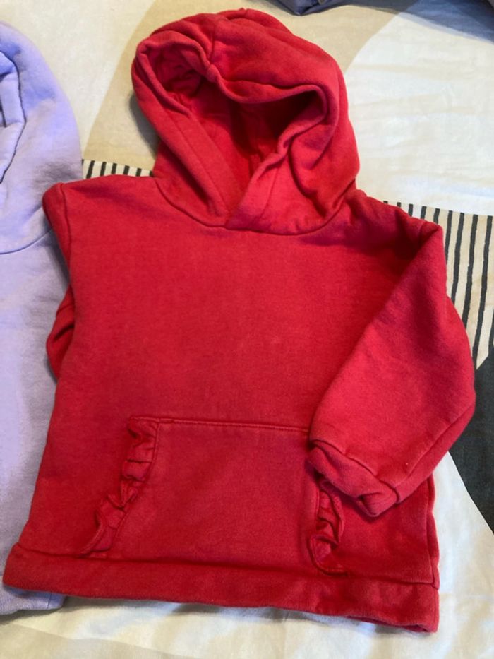 2 sweat-shirt à capuche bébé fille - photo numéro 3