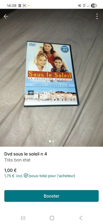 Dvd  sous le soleil