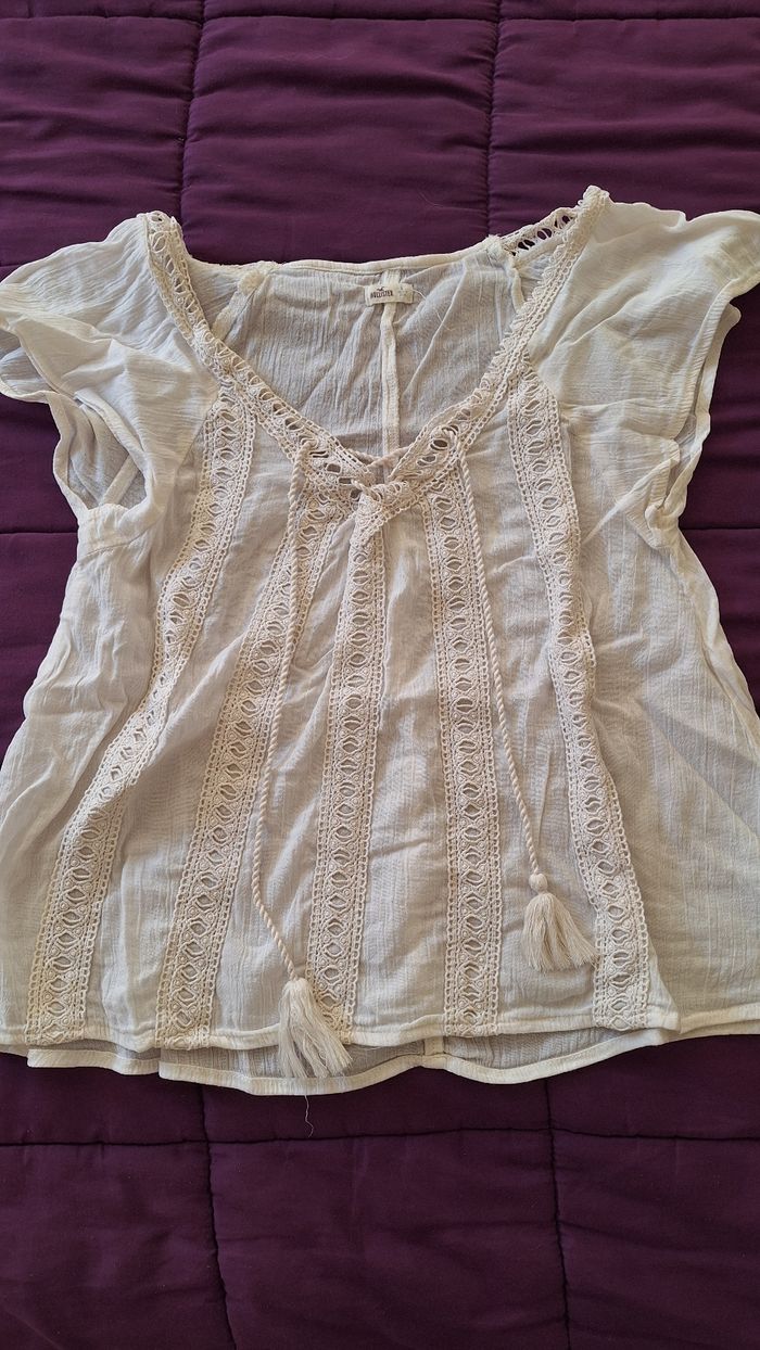 T-shirt Holister beige