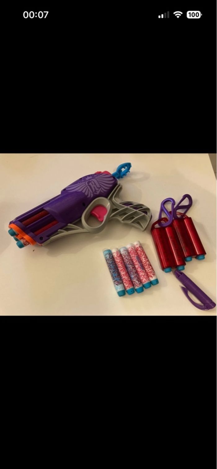 Pistolet nerf rebelle agent secret