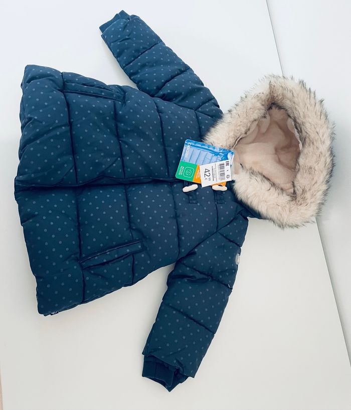 Manteau fourré Obaïbi 12 mois - photo numéro 2