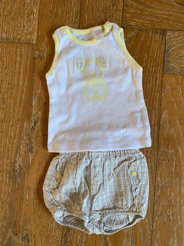 Ensemble été bébé 3 mois