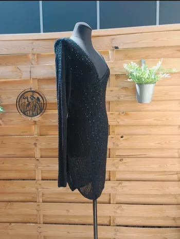 Magnifique robe en maille et sequins taille S/M