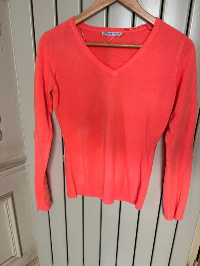 Pull orange col v S