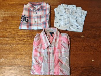 Lot de 3 chemises garçon taille 6 ans