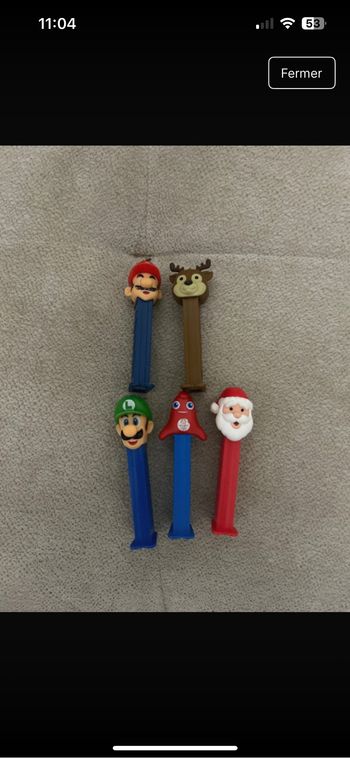 Lot de 5 pez