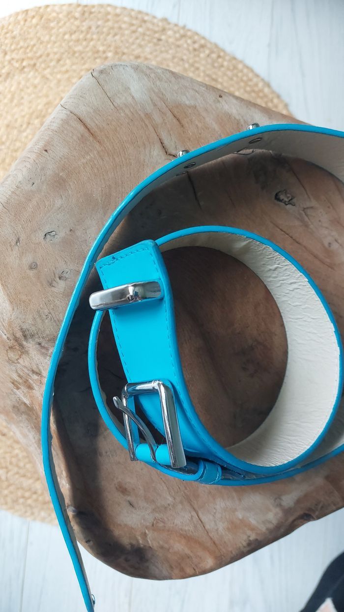 Ceinture turquoise neuve