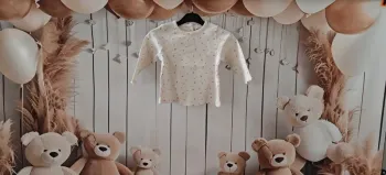 Blouse Fille Tape à l’Oeil 6 mois fleurs roses