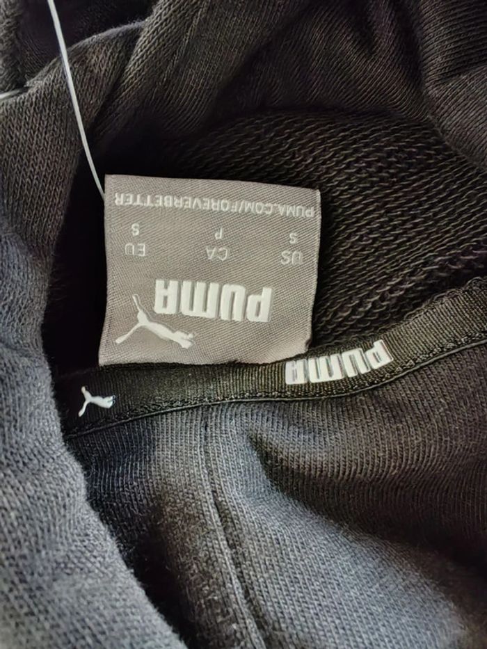 Sweat a capuche Puma Noir taille S Casual - photo numéro 3