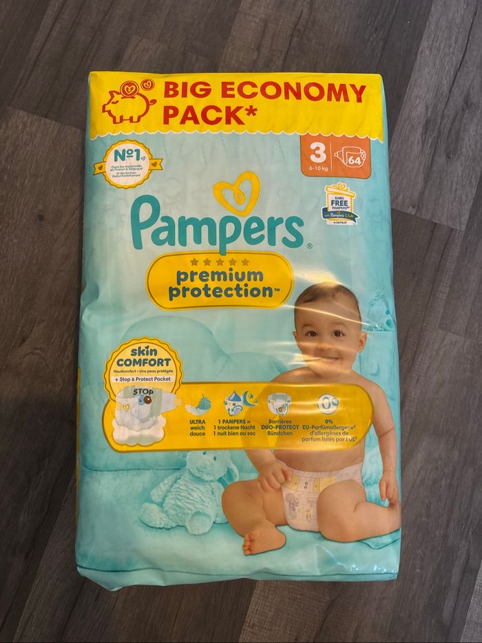 Couches Pampers prenium protection - photo numéro 2