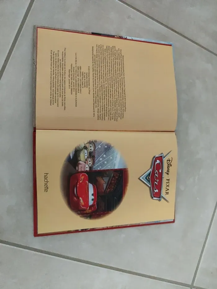 Livre Disney Pixar Cars - photo numéro 4